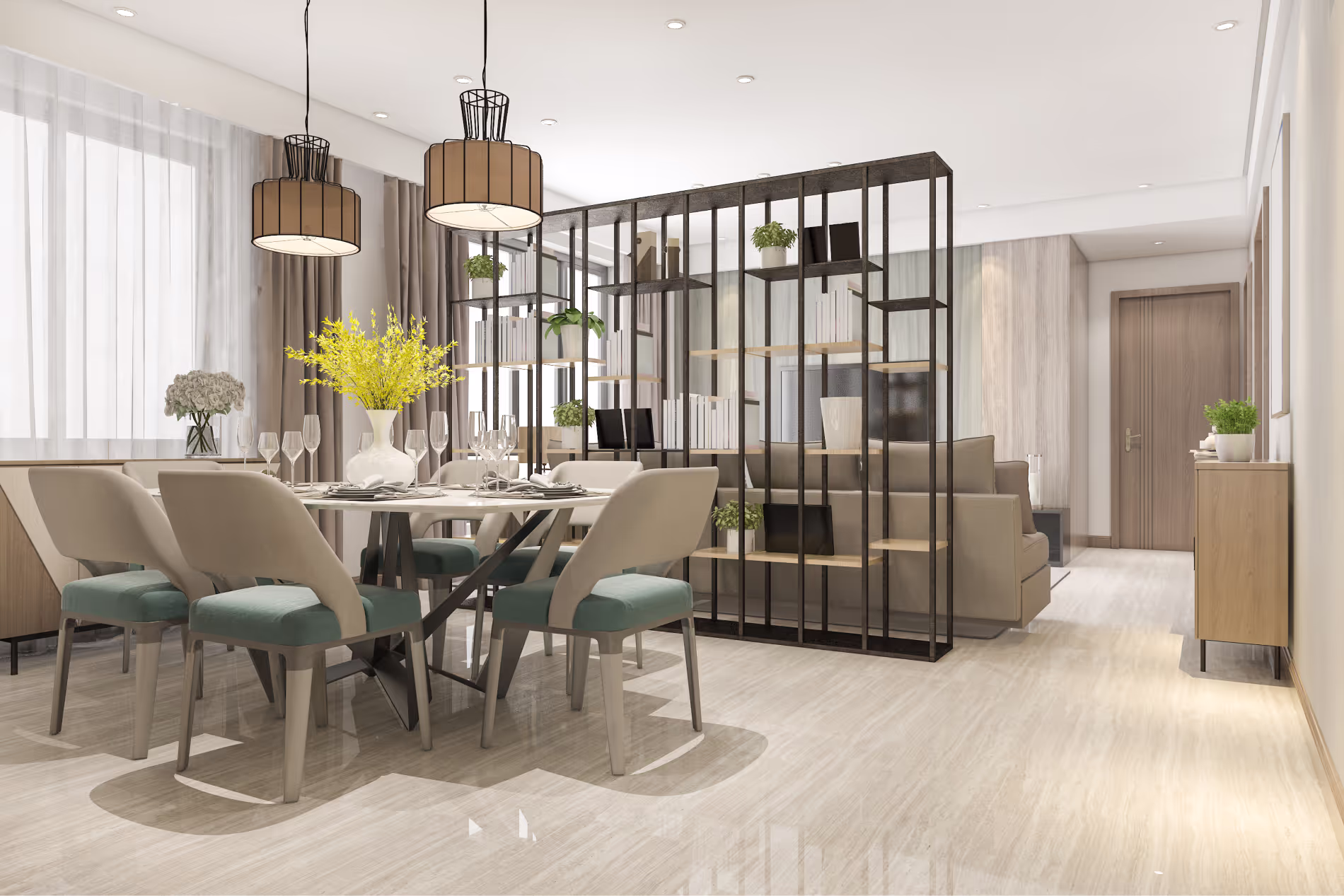 Functional modern kitchen design